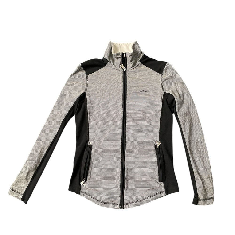 Women's Gray and Black Jacket